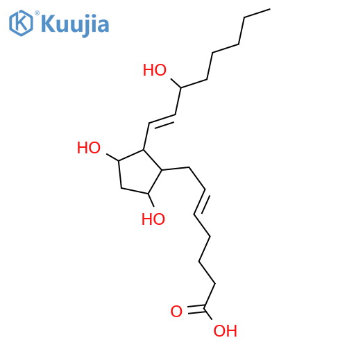 Prosta-5,13-dien-1-oicacid, 9,11,15-trihydroxy-, (5Z,9a,11a,13E,15S)-(à)- (9CI) structure