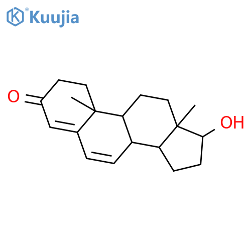 6-Dehydrotestosterone Acetate structure