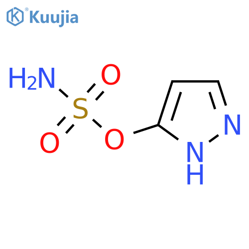 1H-pyrazol-5-yl sulfamate structure