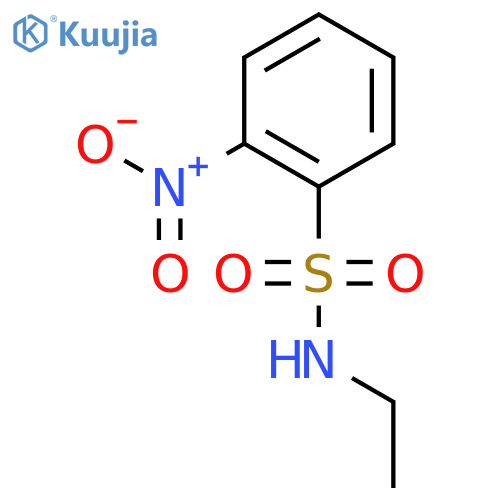 N-Ethyl-2-nitrobenzene-1-sulfonamide structure