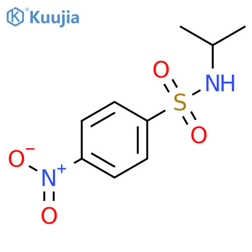 N-Isopropyl-4-nitrobenzenesulfonamide structure
