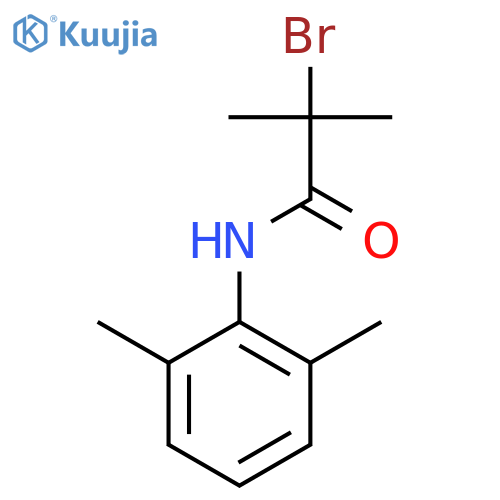 2-Bromo-N-(2,6-dimethylphenyl)-2-methylpropanamide structure