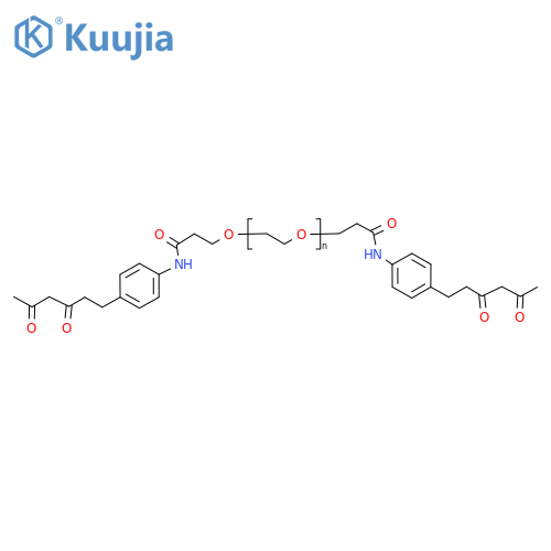 Diketone-PEG11-Diketone structure