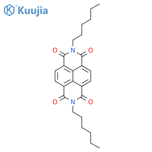 2,7-dihexylbenzo[lmn][3,8]phenanthroline-1,3,6,8(2H,7H)-tetraone structure