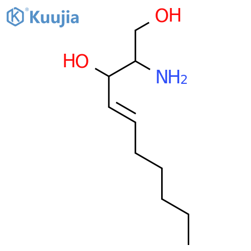 (2S,3R,4E)-2-Amino-4-decene-1,3-diol structure