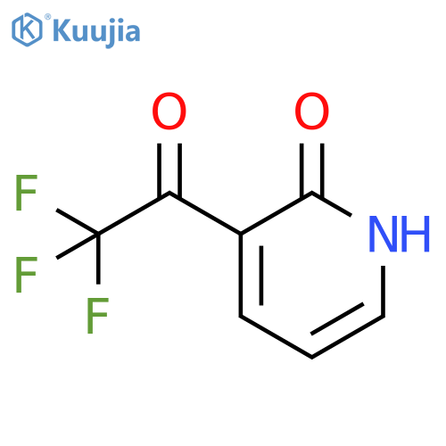 2,2,2-trifluoro-1-(2-hydroxypyridin-3-yl)ethan-1-one structure