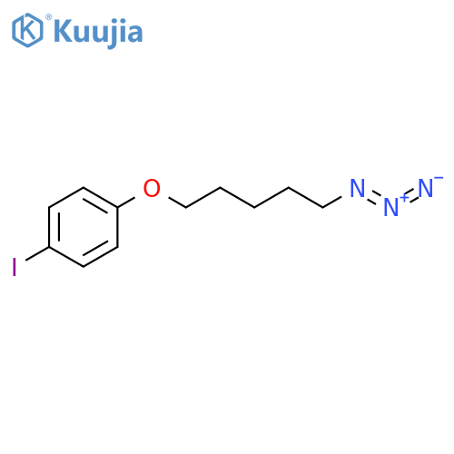 1-((5-Azidopentyl)oxy)-4-iodobenzene structure