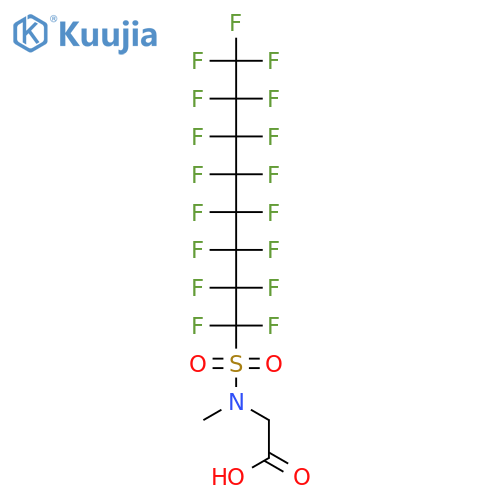 N-Methylperfluoro-1-octanesulfonamidoacetic Acid (>85%) structure