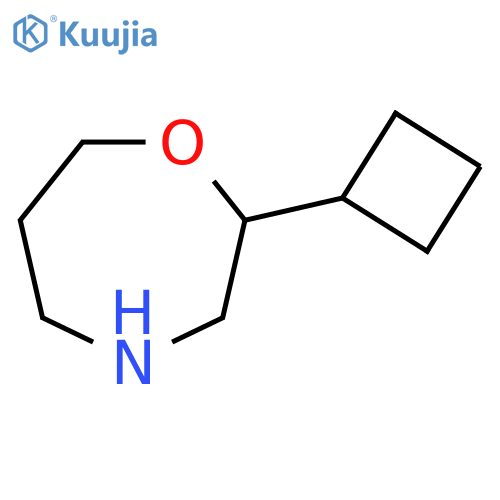 2-Cyclobutyl-1,4-oxazepane structure