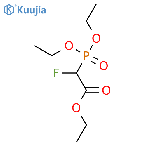 ethyl 2-(diethoxyphosphoryl)-2-fluoroacetate structure