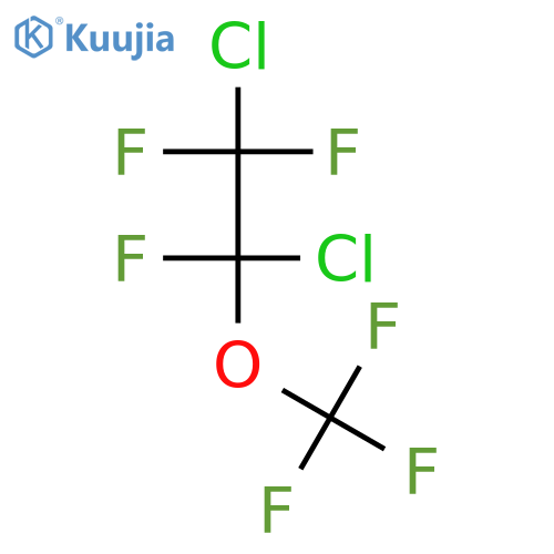 1,2-Dichlorotrifluoroethyl Trifluoromethyl Ether structure