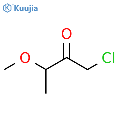 1-Chloro-3-methoxybutan-2-one structure