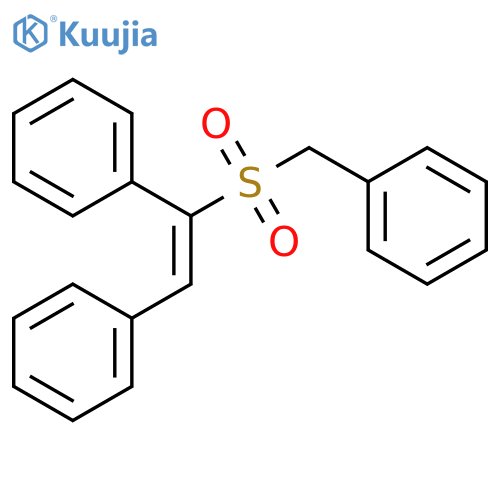 Sulfone, benzyl1,2-diphenylvinyl (6CI,8CI) structure