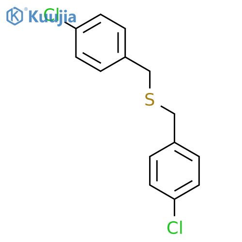 Benzene,1,1'-[thiobis(methylene)]bis[4-chloro- structure
