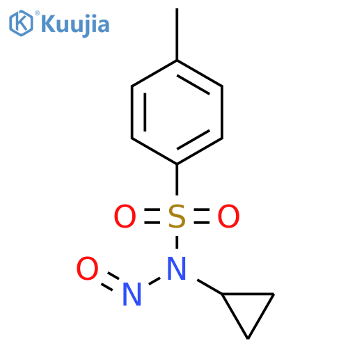 Benzenesulfonamide, N-cyclopropyl-4-methyl-N-nitroso- structure