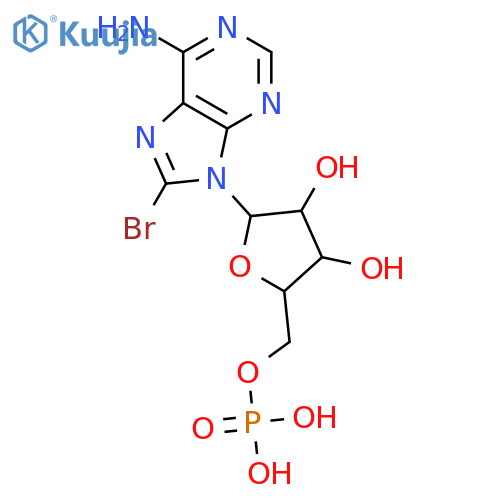 8-Bromo-AMP structure