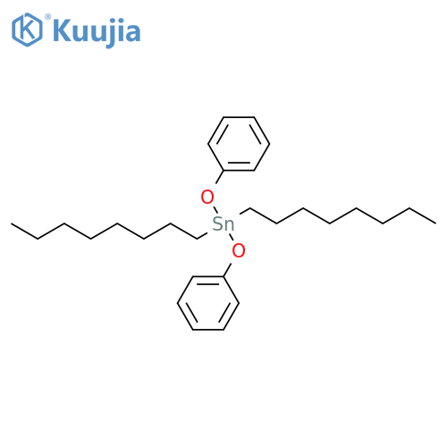 Dioctyl(diphenoxy)stannane structure
