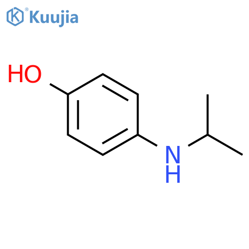 Phenol,4-[(1-methylethyl)amino]- structure