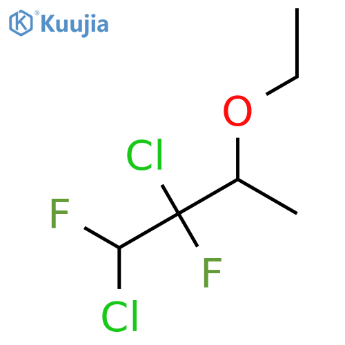 Butane, 1,2-dichloro-3-ethoxy-1,2-difluoro- structure