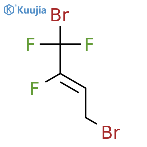 2-Butene, 1,4-dibromo-1,1,2-trifluoro- structure