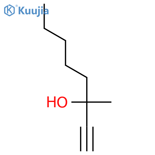 1-Octyn-3-ol, 3-methyl- structure