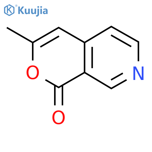 1H-Pyrano[3,4-c]pyridin-1-one, 3-methyl- structure