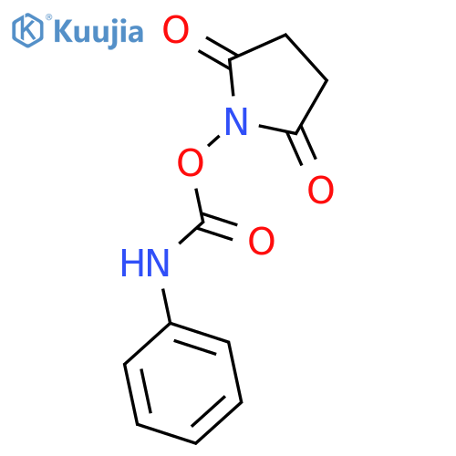 2,5-Pyrrolidinedione, 1-[[(phenylamino)carbonyl]oxy]- structure