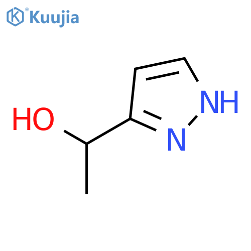 1-(1H-Pyrazol-3-yl)ethan-1-ol structure