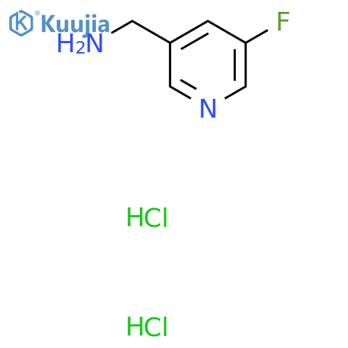 (5-Fluoropyridin-3-yl)methanamine dihydrochloride structure