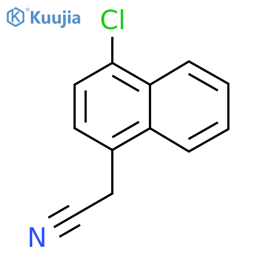 4-Chloronaphthalene-1-acetonitrile structure