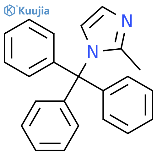 1H-Imidazole, 2-methyl-1-(triphenylmethyl)- structure