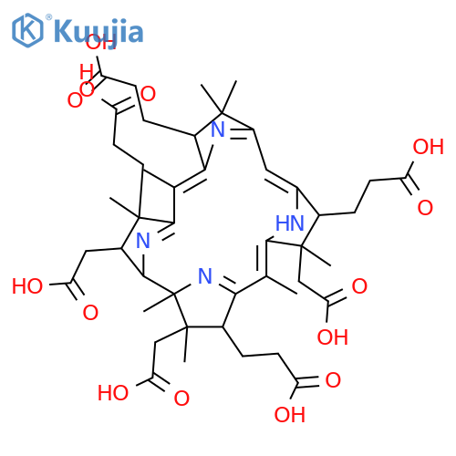 Hydrogenobyrinic acid(8CI,9CI) structure