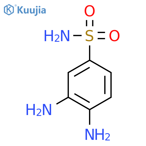 3,4-Diaminobenzenesulfonamide structure