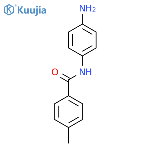 N-(4-Aminophenyl)-4-methylbenzamide structure