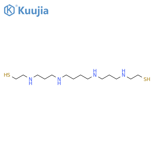 3,7,12,16-Tetraazaoctadecane-1,18-dithiol structure