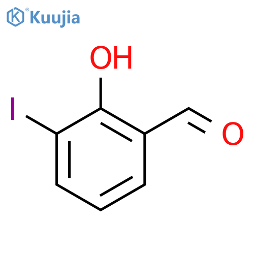 2-Hydroxy-3-iodobenzaldehyde structure