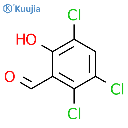 3,5,6-Trichlorosalicylaldehyde structure