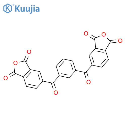 1,3-Isobenzofurandione, 5,5'-(1,3-phenylenedicarbonyl)bis- (9CI) structure