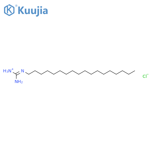 Guanidine,N-octadecyl-, hydrochloride (1:1) structure