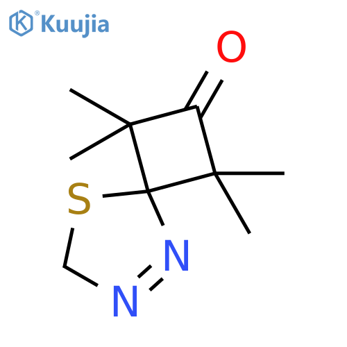 8-Thia-5,6-diazaspiro[3.4]oct-5-en-2-one, 1,1,3,3-tetramethyl- structure