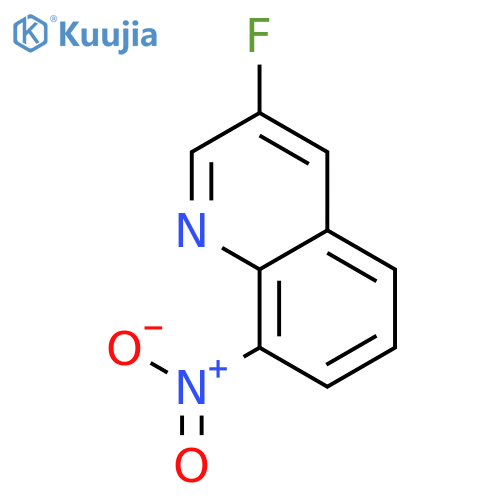 Quinoline,3-fluoro-8-nitro- structure
