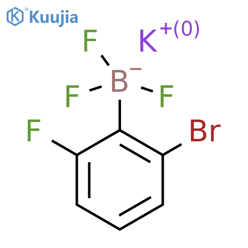 Potassium (2-bromo-6-fluorophenyl)trifluoroboranuide structure