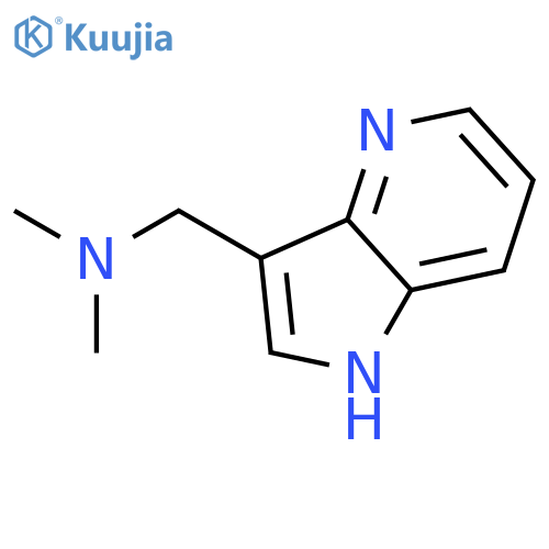 N,N-Dimethyl-1-(1H-pyrrolo[3,2-b]pyridin-3-yl)methanamine structure