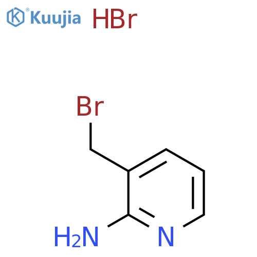 3-(Bromomethyl)pyridin-2-amine hydrobromide structure