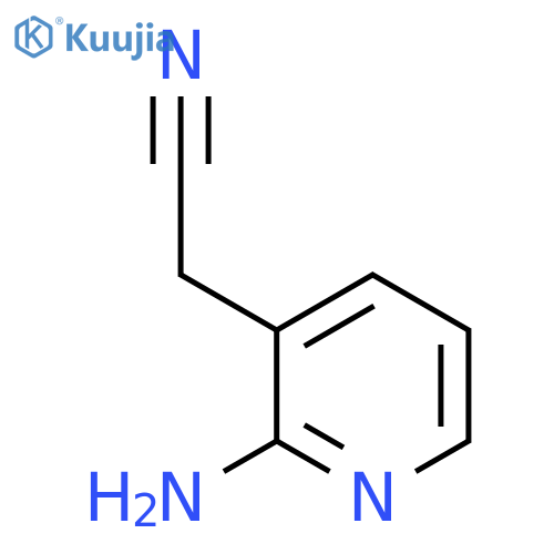 2-(2-Aminopyridin-3-yl)acetonitrile structure