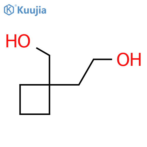 2-[1-(Hydroxymethyl)cyclobutyl]ethanol structure