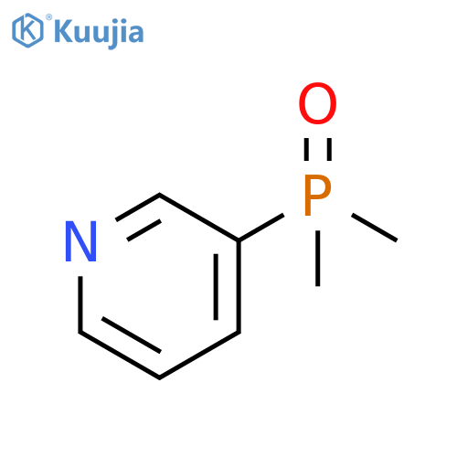 Pyridine, 3-(dimethylphosphinyl)- structure