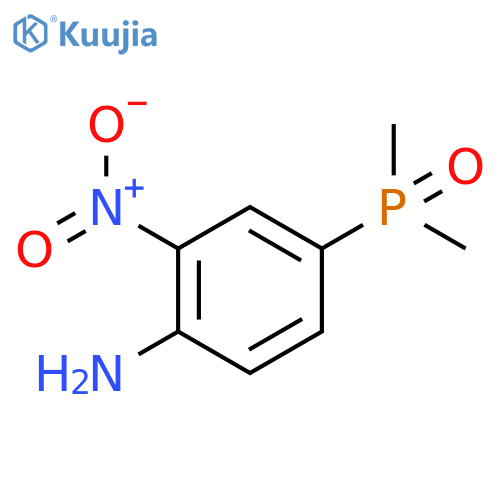 4-Dimethylphosphoryl-2-nitroaniline structure