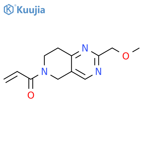 1-[7,8-Dihydro-2-(methoxymethyl)pyrido[4,3-d]pyrimidin-6(5H)-yl]-2-propen-1-one structure
