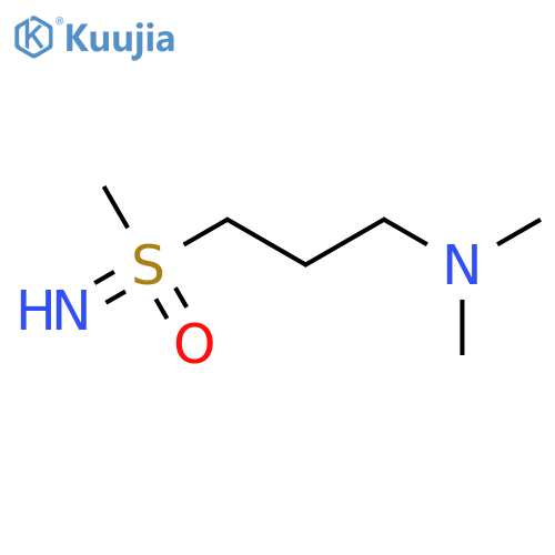 [3-(Dimethylamino)propyl](imino)methyl-lambda6-sulfanone structure